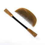 Antique Japanese Lacquered Kushi and Kogai Comb Set