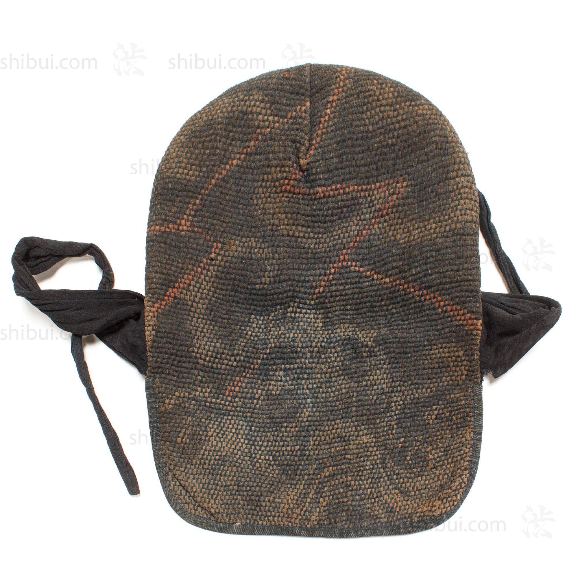 19th Century Sashiko Fireman's Hat