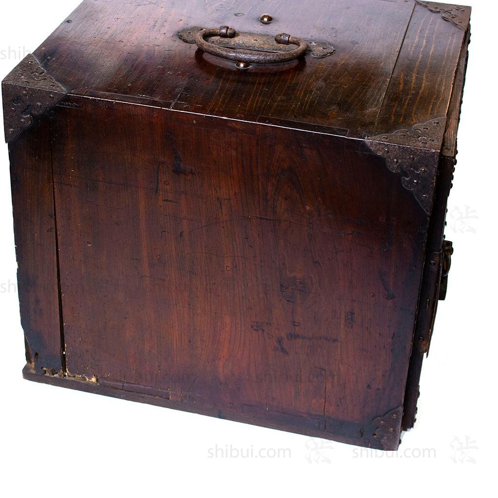 Funa Dansu Tansu Storage Chest Japanese Antique Furniture Iron Hardware