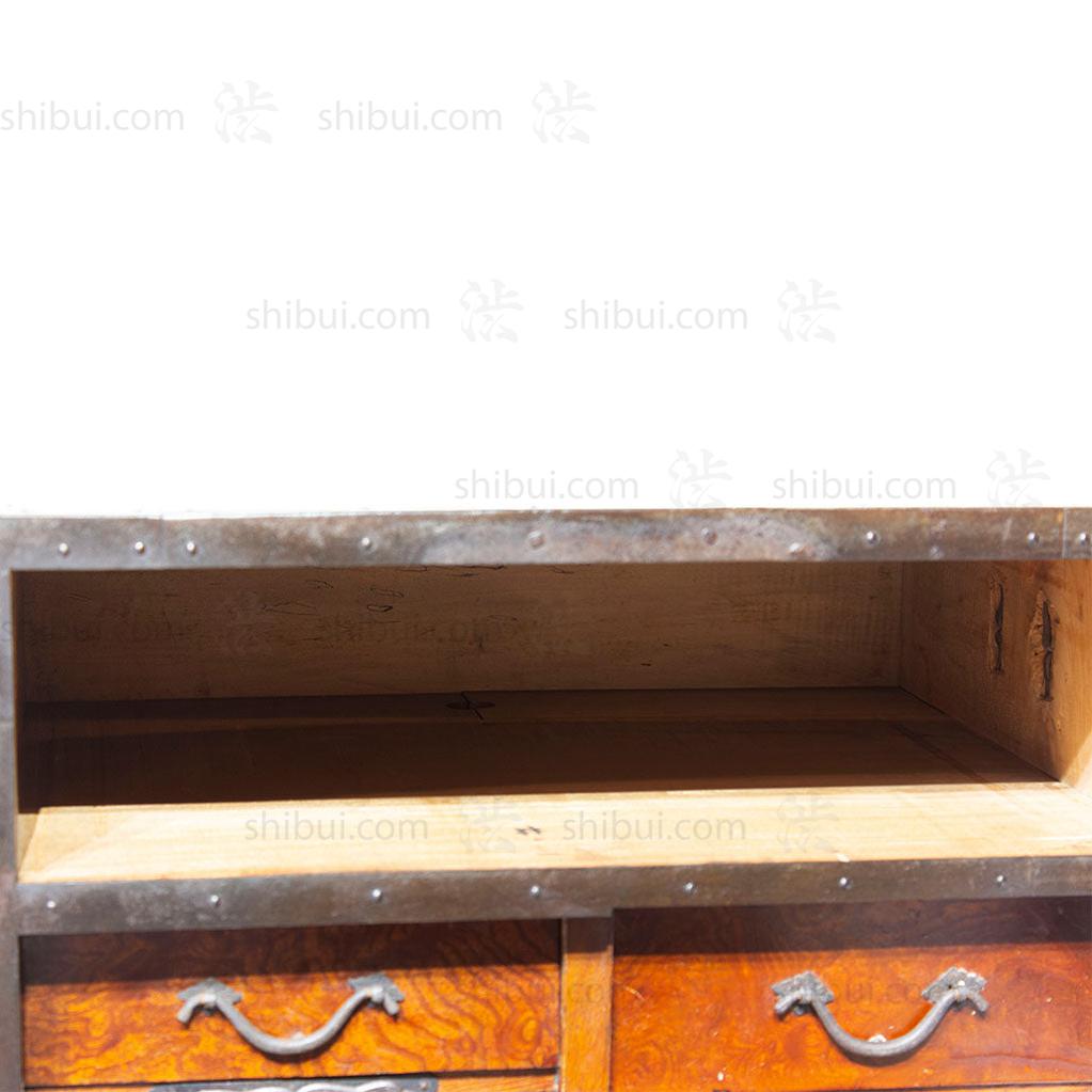 Funa Dansu Tansu Storage Chest Japanese Antique Furniture Iron Hardware