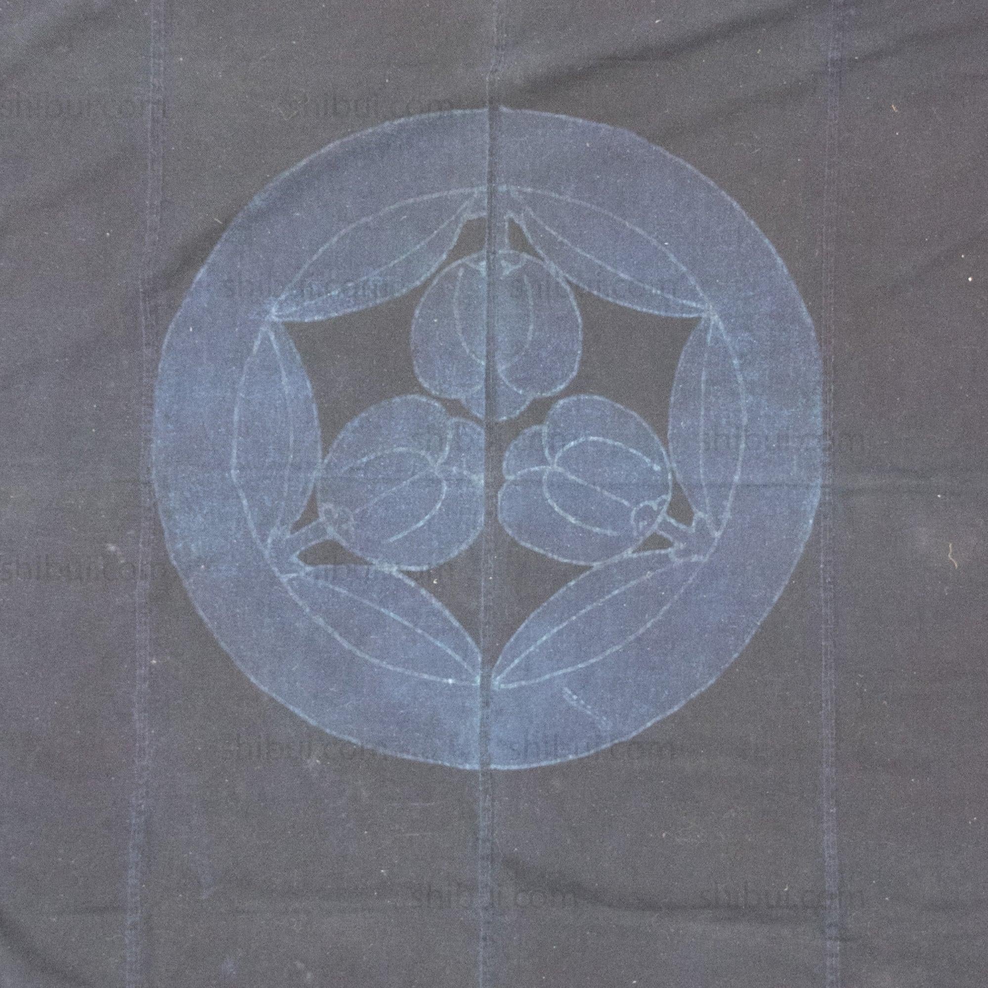 Vintage Japanese Indigo Tsutsugaki Duvet Cover