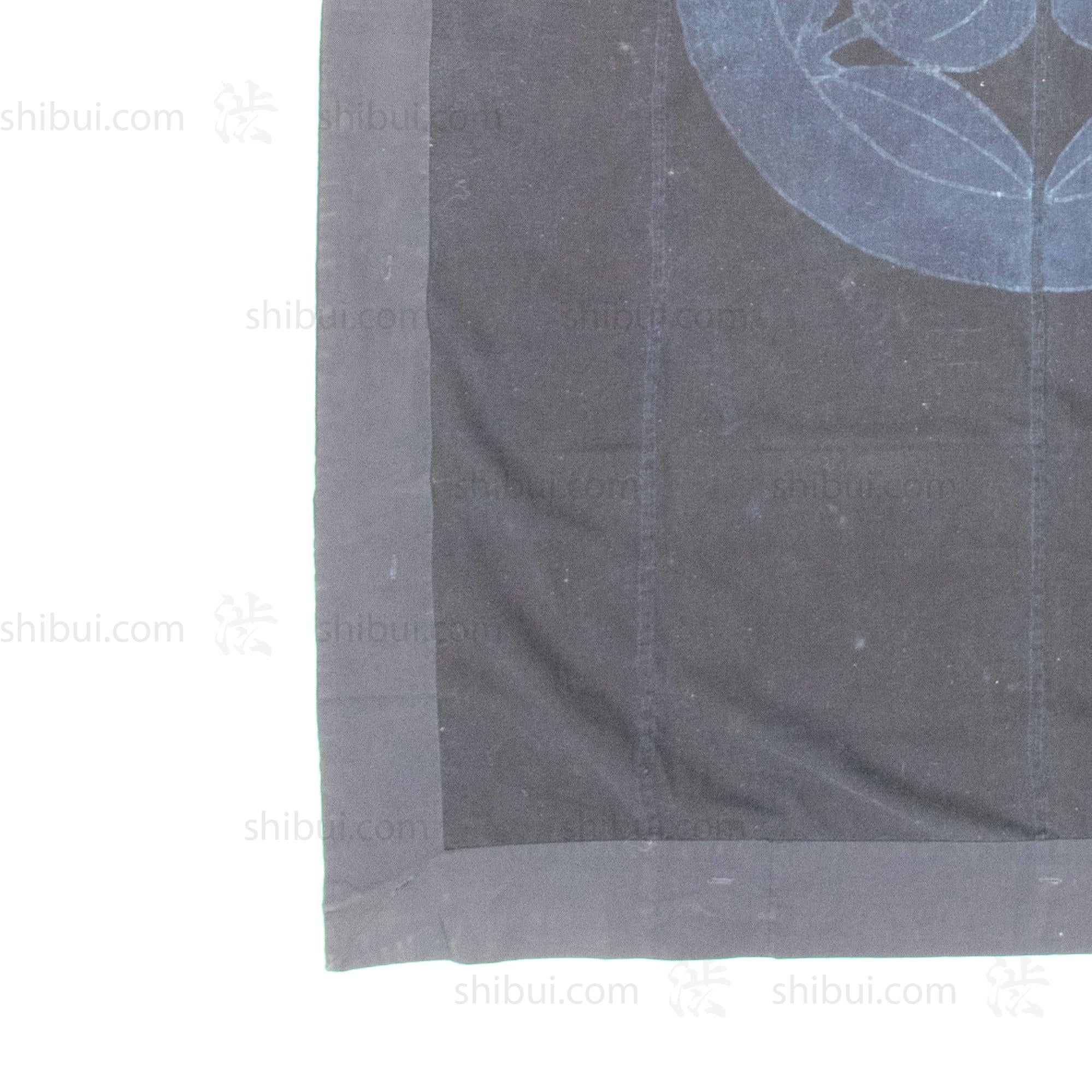 Vintage Japanese Indigo Tsutsugaki Duvet Cover