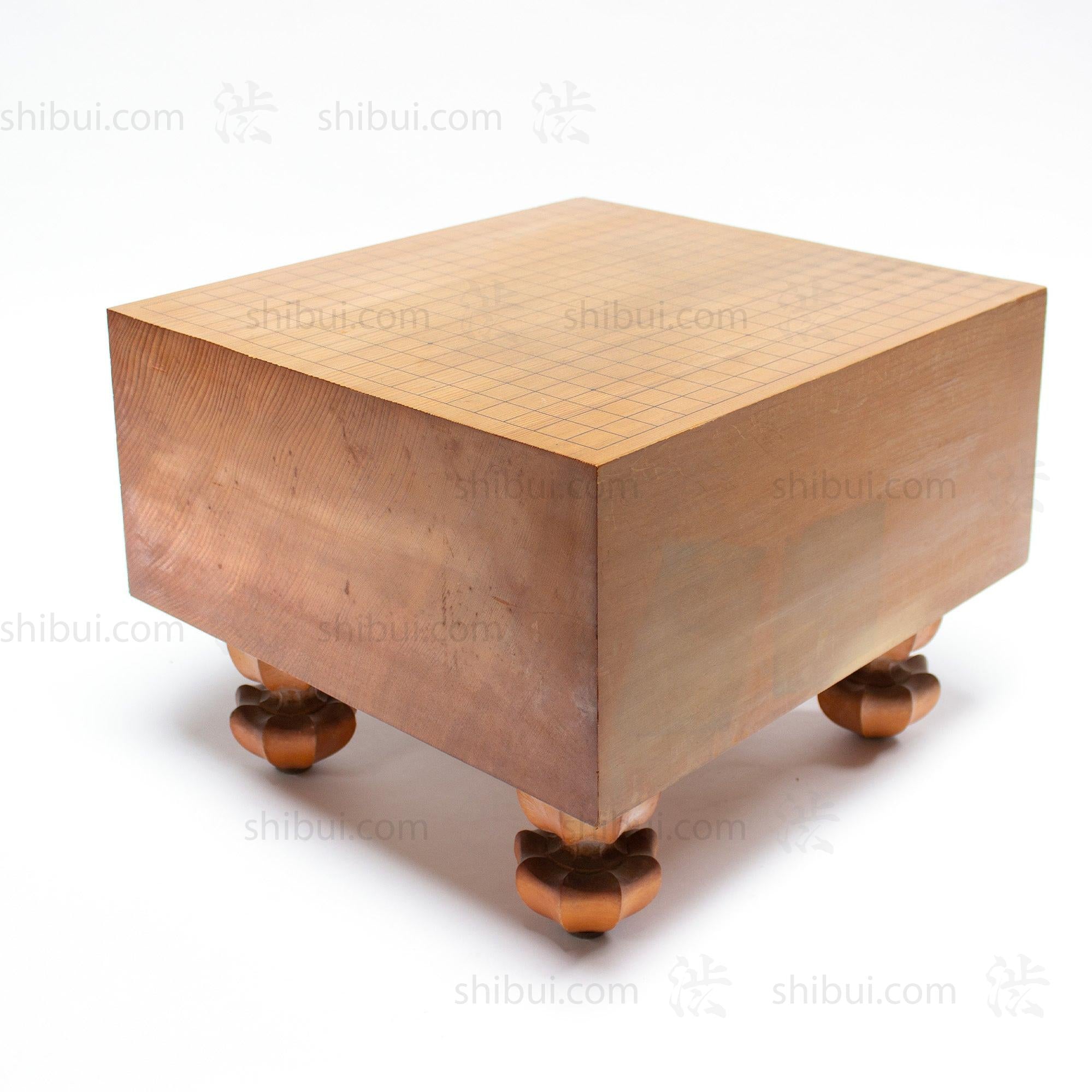 Vintage 19x19 Go Board: Shihou-Masa Masame Goban