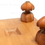 Vintage 19x19 Go Board: Shihou-Masa Masame Goban