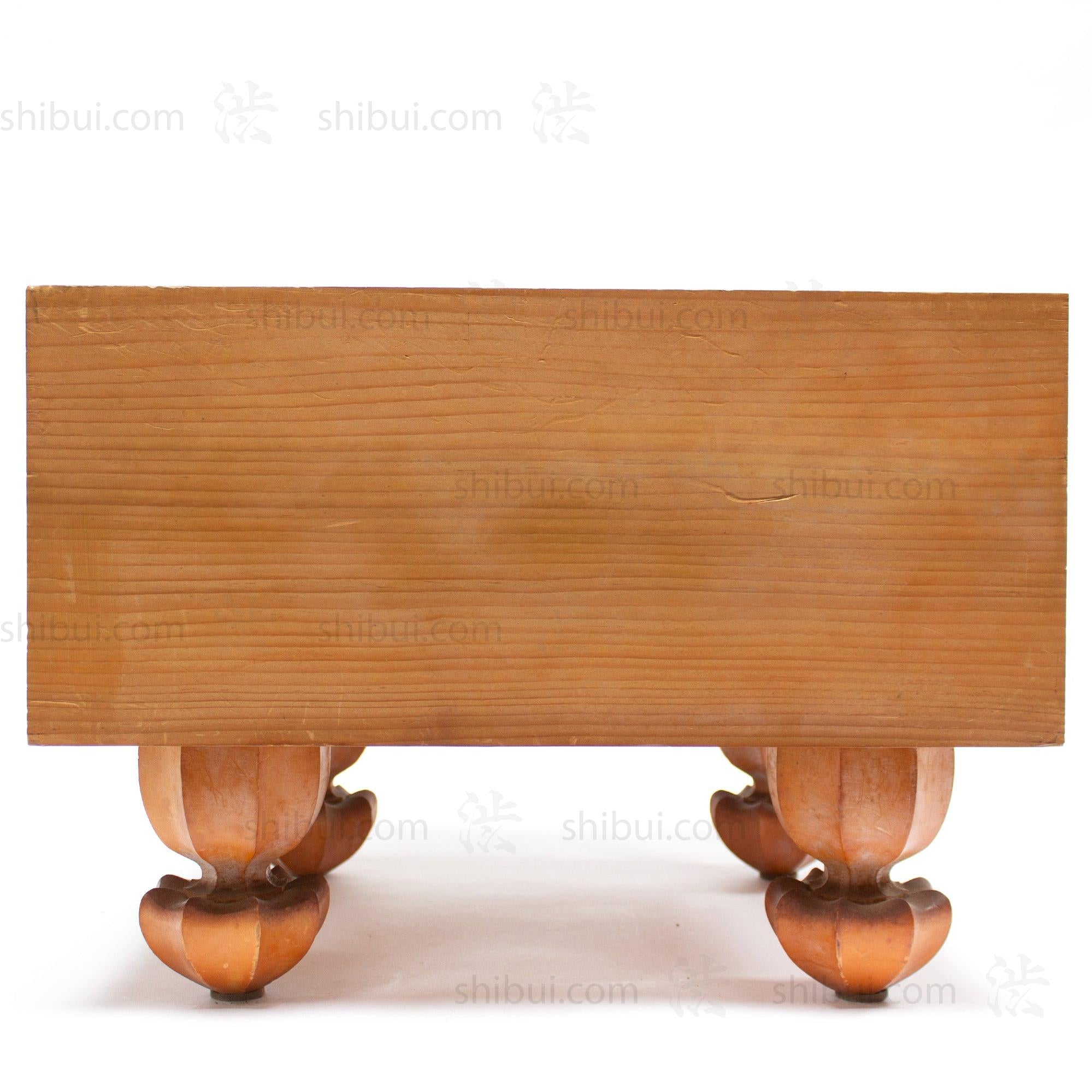 Vintage 19x19 Go Board: Shihou-Masa Masame Goban