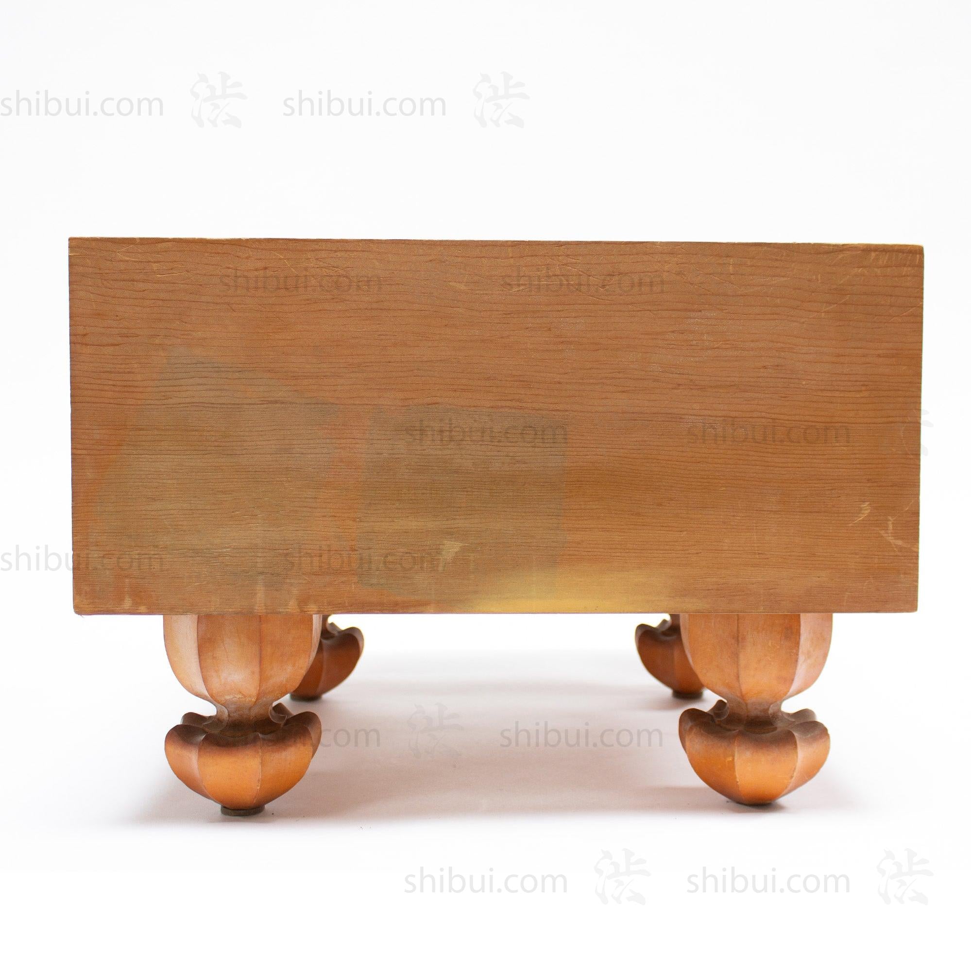 Vintage 19x19 Go Board: Shihou-Masa Masame Goban