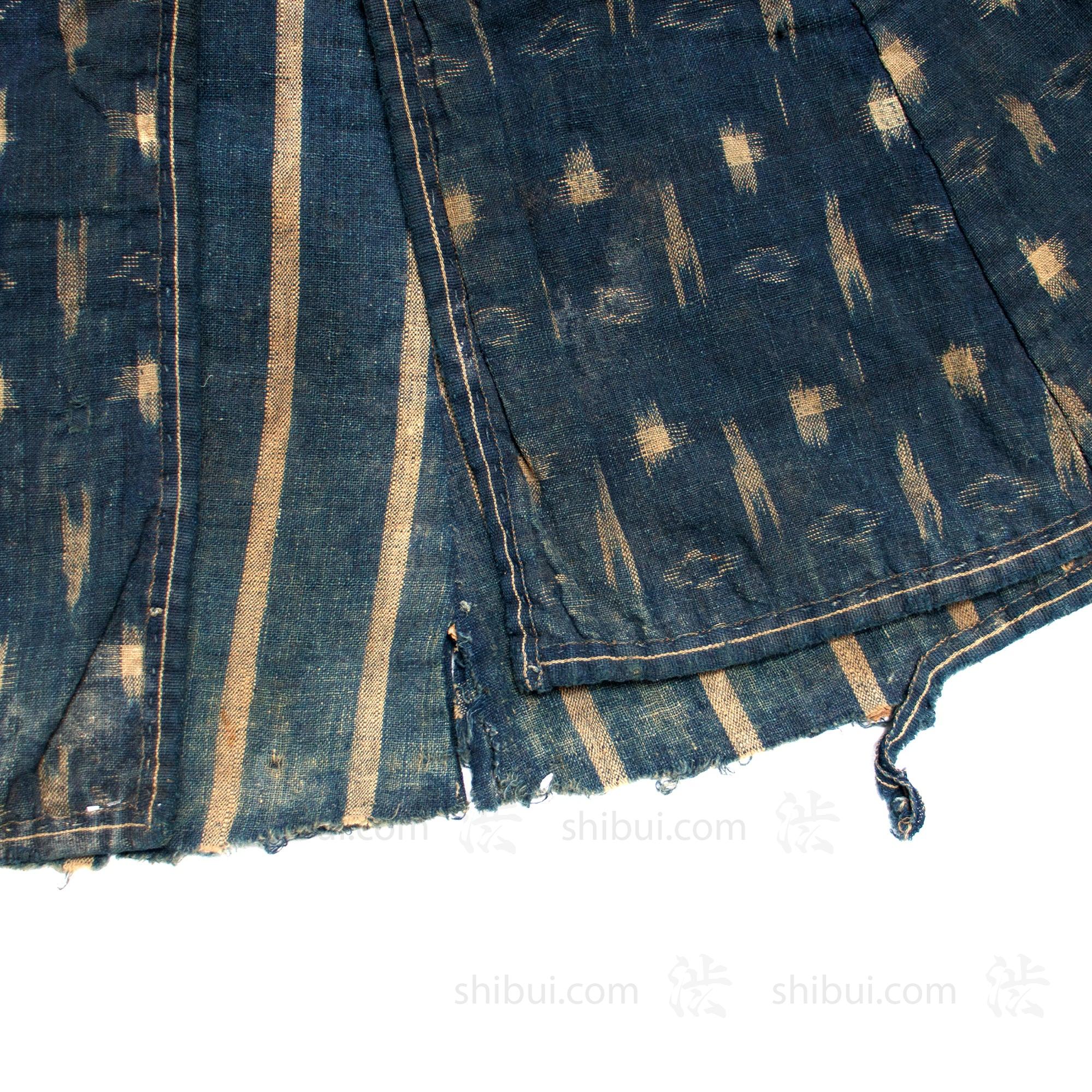 Japanese Indigo Kasuri Cape
