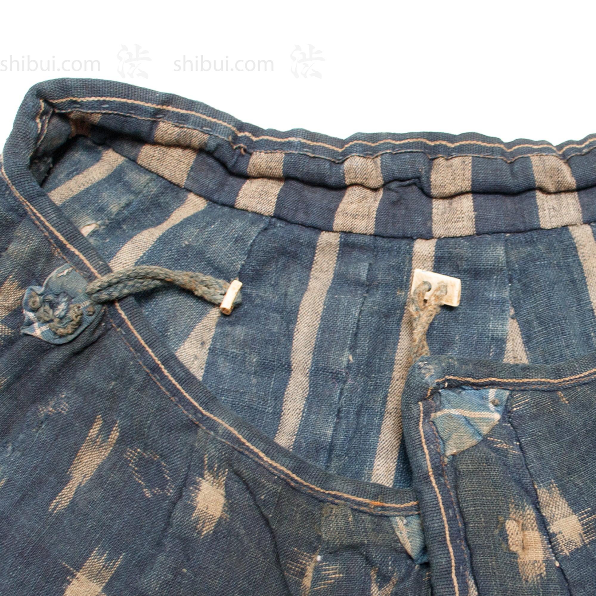 Japanese Indigo Kasuri Cape