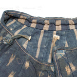 Japanese Indigo Kasuri Cape