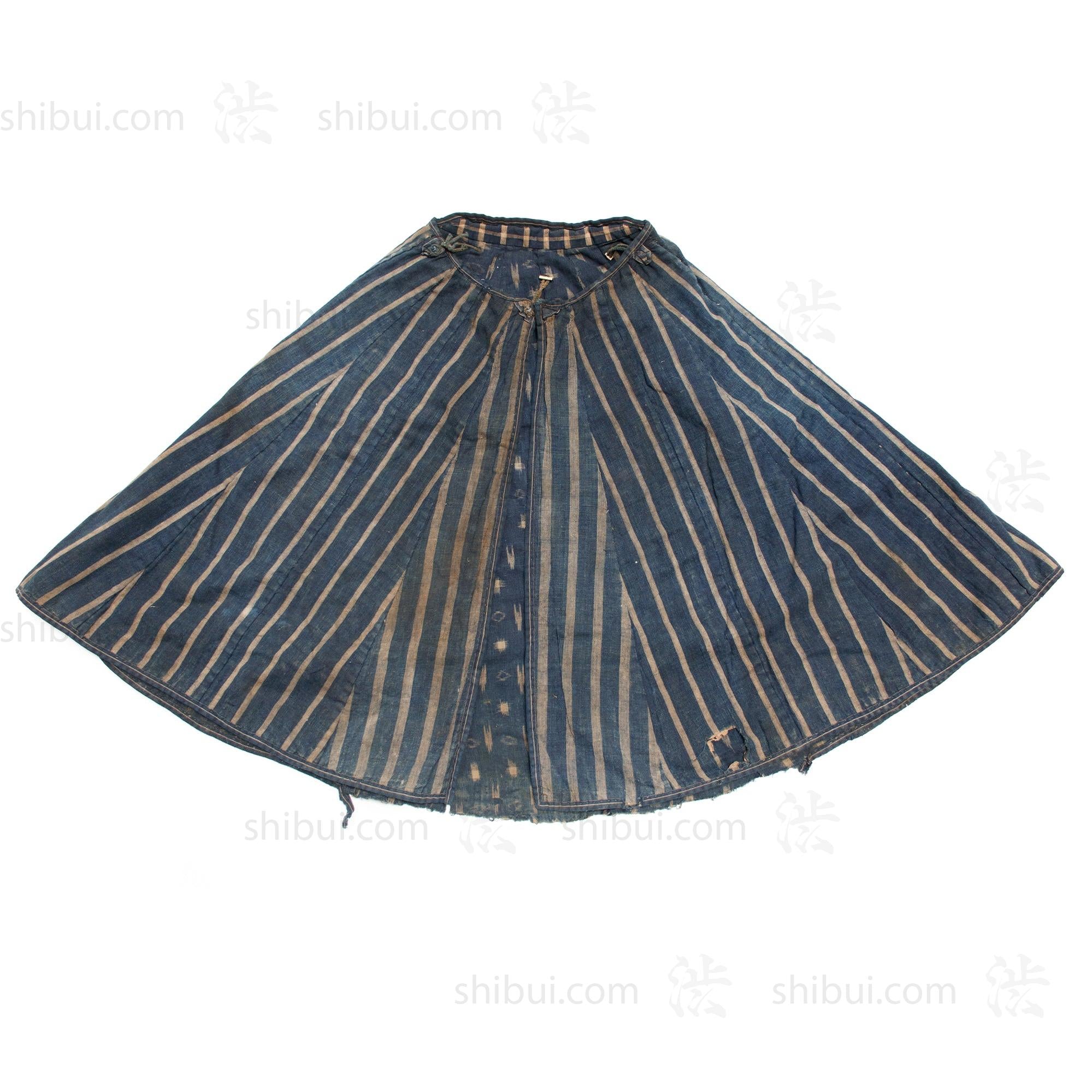 Japanese Indigo Kasuri Cape