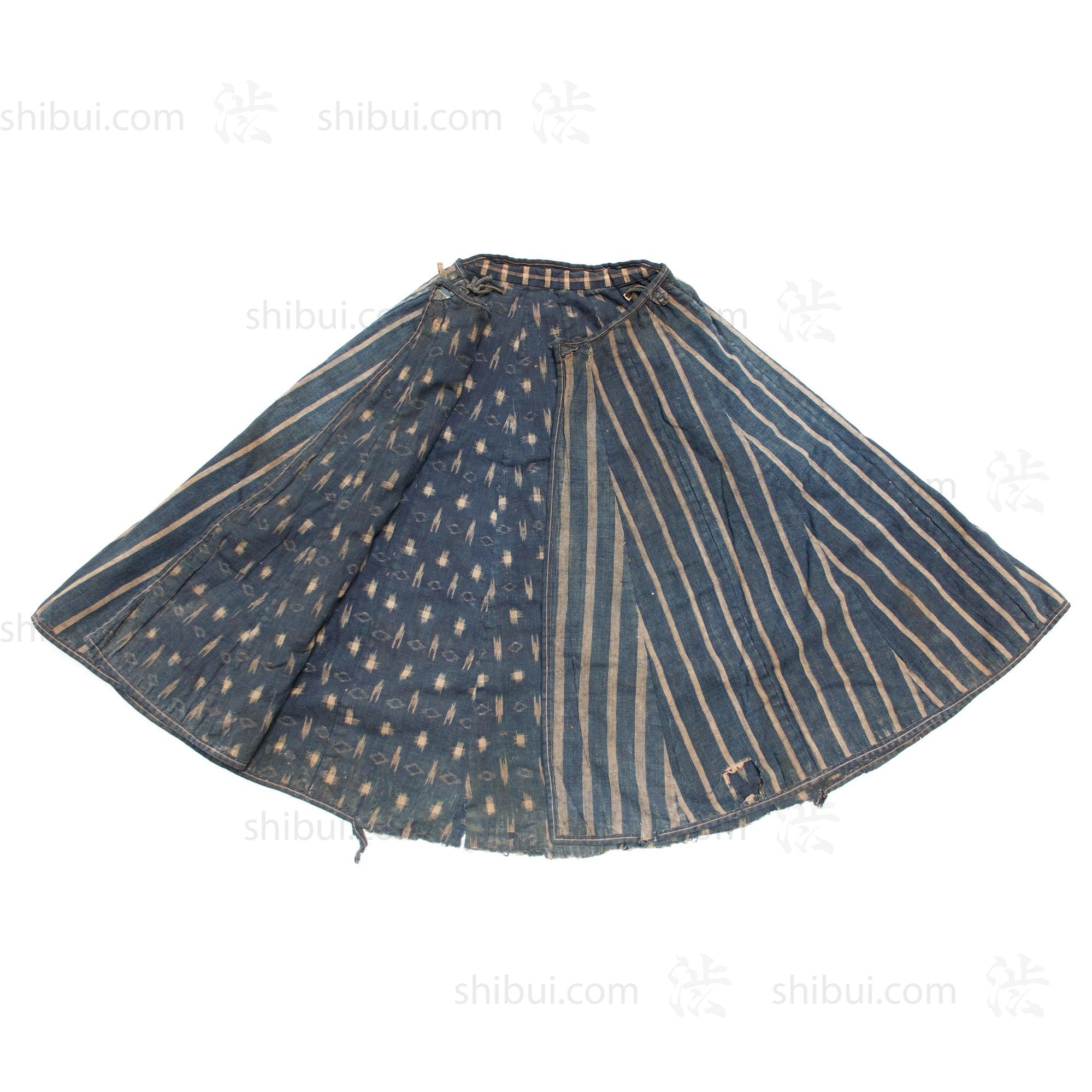 Japanese Indigo Kasuri Cape