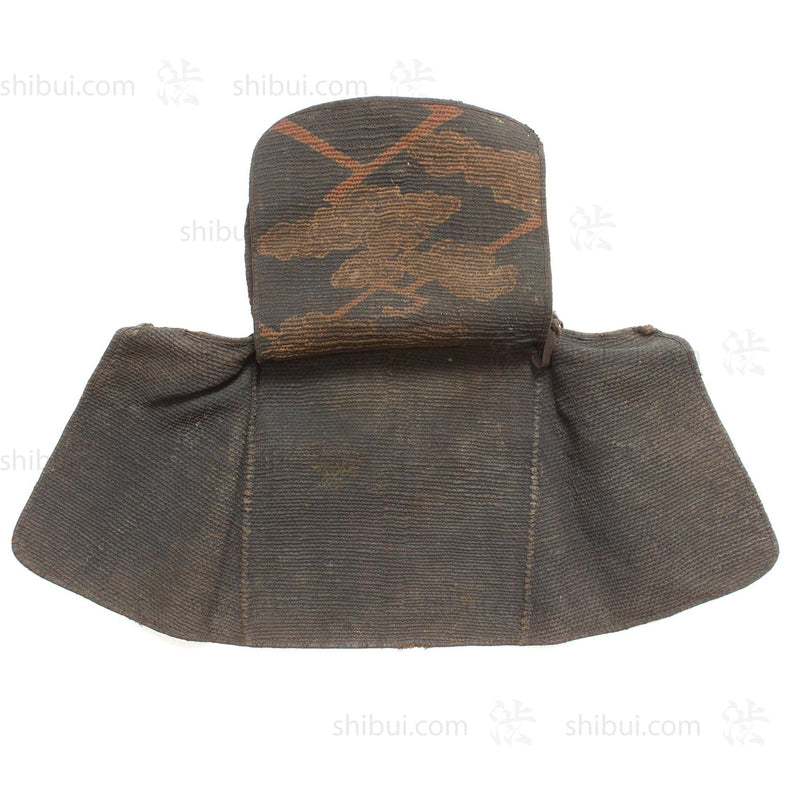 Sashiko Fireman's Hat with Tsutsugaki Lightning