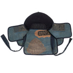 Shobo Boshi -19th Century Indigo and Sashiko Fireman's Hat