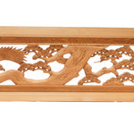 Carved Hawk and Pine Ranma | Japanese Transom Screen