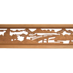 Carved Ranma | Japanese Transom Screen |  Japanese Architectural Decor