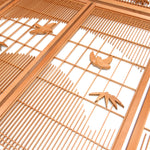 Shoin Window Set | Japanese Glass Window| Japanese Architectural Decor