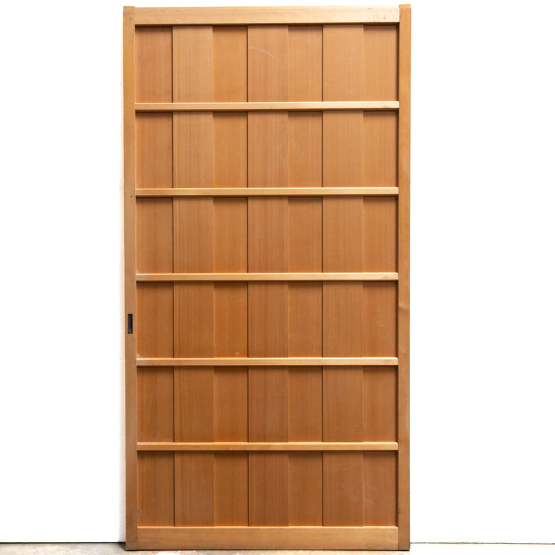 Beautiful Japanese Clear Cedar Wooden Door