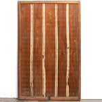 Pair of Wide Itado | Japanese Cedar Wooden Door | Japanese Architectural Decor