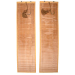 Sudare | Narrow Split Bamboo Blind | Set of 4