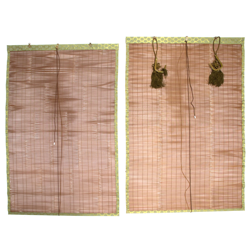 Sudare | Draw String Bamboo Blind | Set of 2