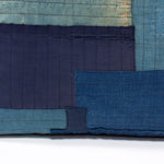 Vintage  Japanese Indigo Cotton Patchwork Pillow