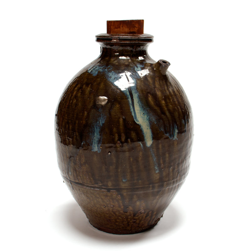 Tsutsumi Yaki  Ceramic Spouted Jar