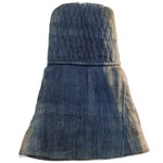 Fireman's Hat with Stiched Wave Motif