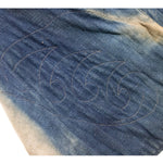 Fireman's Hat with Stiched Wave Motif