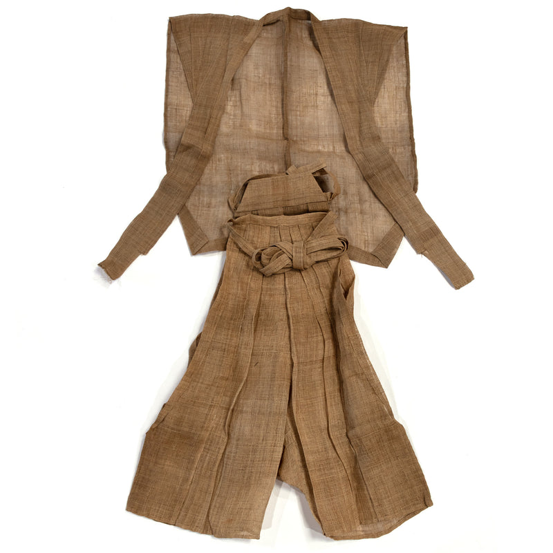 Antique Japanese Hemp Kamishimo Set