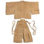 Antique Linen Haori and Hakama Set | Jacket