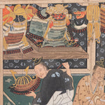 The Craftsmen's Life - Armorers | Antique Japanese Wood Block Print