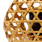 Woven Bamboo Basket by Tanabe Chikuunsai II