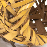 Woven Bamboo Wall Basket