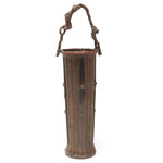 Hanakago | Bamboo Flower Basket with Wisteria Root Handle