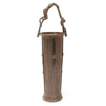 Hanakago | Bamboo Flower Basket with Wisteria Root Handle