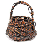 Beautiful Japanese Hanakago | Bamboo Root Flower Basket with Root Details