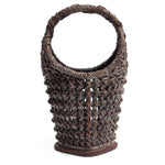 Japanese Ropeweave Hanakago | Bamboo  Ikebana Flower Basket