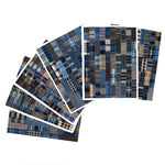 Japanese Indigo Tamba Cloth Sample Sheet - Shimacho