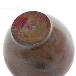 Blue and Red Vintage Bronze Vase with Tomobako Box