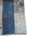 Katazome  Boro Multilayer Blanket  |  Japanese Indigo