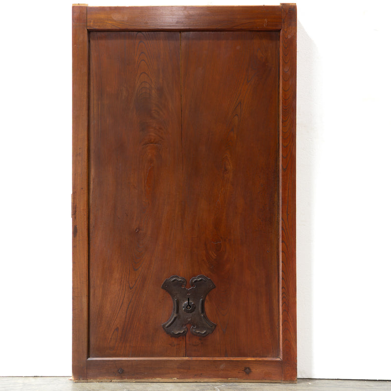 Keyaki Kura Door | Japanese Elm Winter Storehouse Door | Japanese Architectural Décor