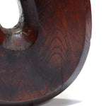 Jizai Gake Keyaki Wood Pot Hook