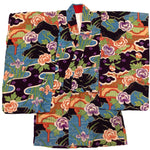 Chirimen Girls Kimono | Taisho Era