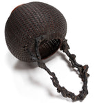 Hanakago | Bamboo Flower Basket with Wisteria Root Handle