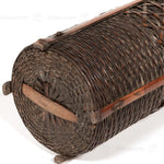 Hanakago | Bamboo Flower Basket with Wisteria Root Handle
