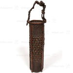 Hanakago | Bamboo Flower Basket with Wisteria Root Handle