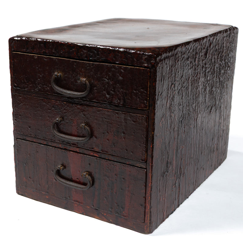 Japanese Lacquer Craftsman's Work Box