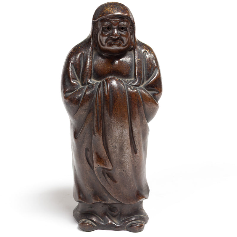 Bizen Ceramic Daruma Statue