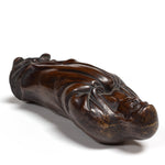 Bizen Ceramic Daruma Statue