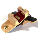 Womans Geta With Lacquerd tops